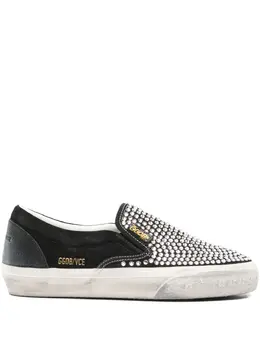 Golden Goose: Чёрные мокасины 
