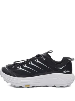 HOKA: Чёрные кроссовки 