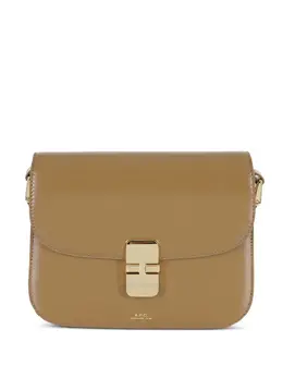 A.P.C.: Коричневая сумка  Grace