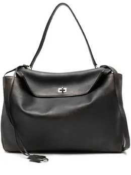 Balenciaga: Коричневая сумка 