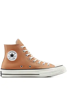 Converse: Оранжевые кроссовки  Chuck 70