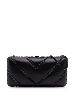 CHANEL Pre-Owned: Чёрный клатч 