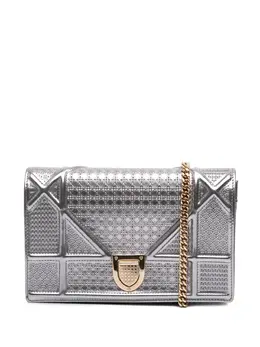 Christian Dior Pre-Owned: Серебристый кошелёк 