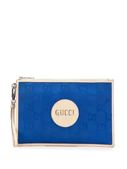 Gucci Pre-Owned: Голубой клатч 