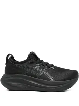 ASICS: Чёрные кроссовки  Gel-Nimbus