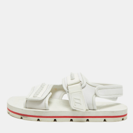 Christian Louboutin: Белые сандалии 