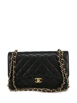 CHANEL Pre-Owned: Чёрная сумка 