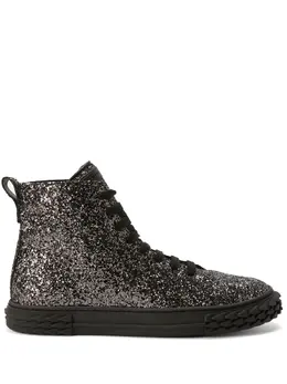 Giuseppe Zanotti: Чёрные кроссовки  Ecoblabber
