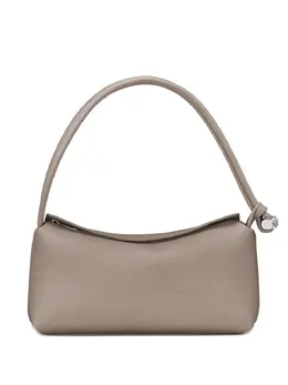 Longchamp: Бежевая сумка  Roseau