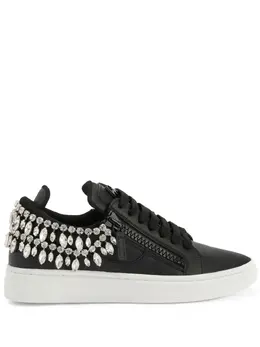Giuseppe Zanotti: Чёрные кроссовки 