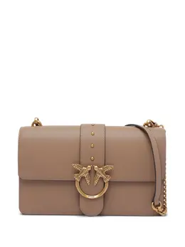 PINKO: Бежевая сумка  Classic Love