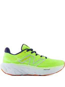 New Balance: Зелёные кроссовки  Fresh Foam