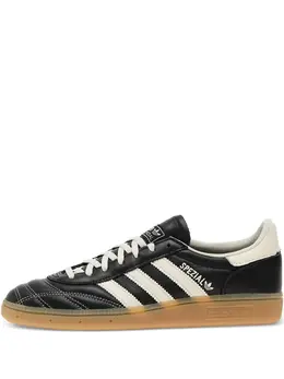 adidas: Чёрные кроссовки  Handball Spezial