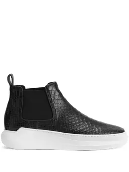 Giuseppe Zanotti: Чёрные кроссовки  Conley