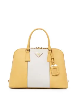 Prada Pre-Owned: Двухцветная сумка 