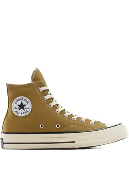Converse: Кроссовки  Chuck 70 цвета хаки