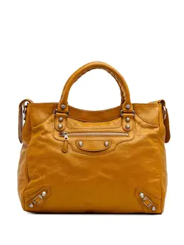 Balenciaga Pre-Owned: Жёлтая сумка 