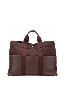 Hermès Pre-Owned: Коричневая сумка-шоппер 