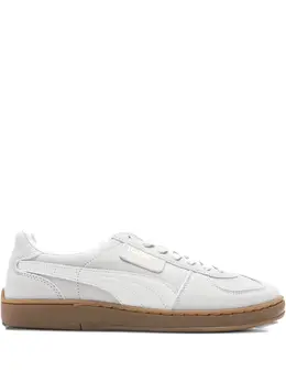 PUMA: Белые кроссовки  Suede