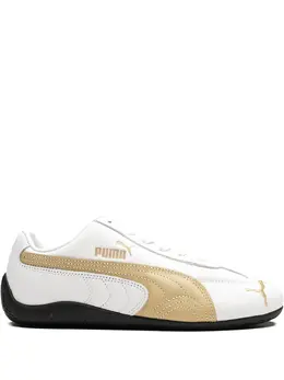 PUMA: Белые кроссовки  Speedcat