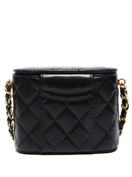 CHANEL Pre-Owned: Чёрная сумка 