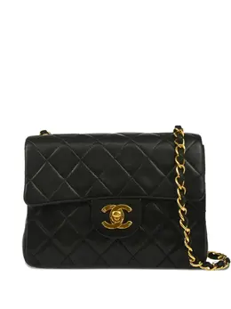CHANEL Pre-Owned: Чёрная сумка 