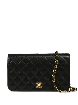 CHANEL Pre-Owned: Чёрная сумка 