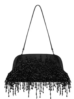 Alberta Ferretti: Чёрный клатч 