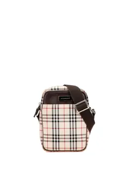 Burberry Pre-Owned: Коричневая сумка через плечо 