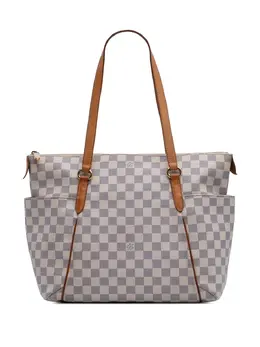 Louis Vuitton Pre-Owned: Белая сумка-шоппер 