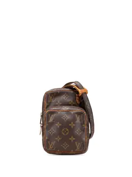 Louis Vuitton Pre-Owned: Коричневая сумка через плечо 