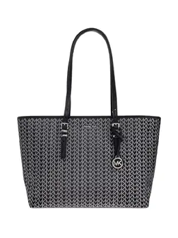 Michael Michael Kors: Чёрная сумка-шоппер 