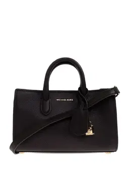 Michael Michael Kors: Чёрная сумка-шоппер 