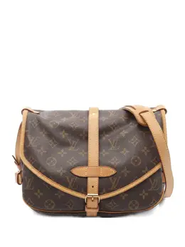 Louis Vuitton Pre-Owned: Коричневая сумка 