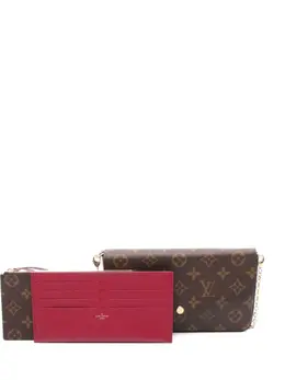 Louis Vuitton Pre-Owned: Коричневая сумка 