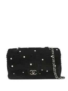 CHANEL Pre-Owned: Чёрная сумка 