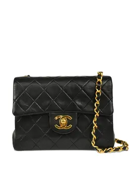 CHANEL Pre-Owned: Чёрная сумка 
