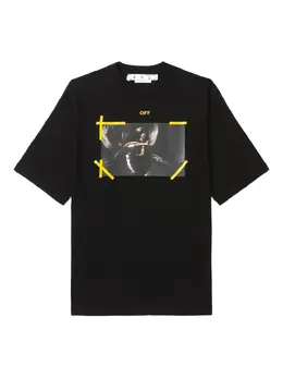 Off-White: Футболка  Caravaggio с принтом