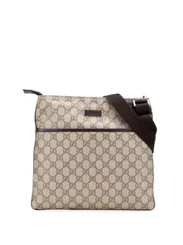 Gucci Pre-Owned: Коричневая сумка через плечо 
