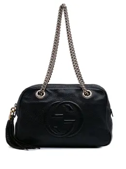 Gucci Pre-Owned: Чёрная сумка 