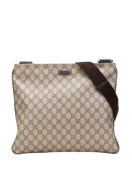 Gucci Pre-Owned: Коричневая сумка через плечо 
