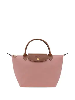 Longchamp: Светлая сумка  Le Pliage