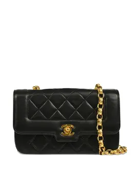 CHANEL Pre-Owned: Чёрная сумка 