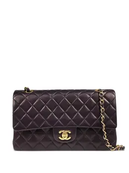 CHANEL Pre-Owned: Фиолетовая сумка 