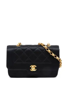 CHANEL Pre-Owned: Чёрная сумка 