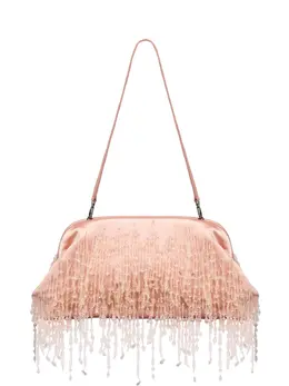 Alberta Ferretti: Светлый клатч 