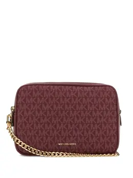 Michael Michael Kors: Тёмная сумка через плечо 