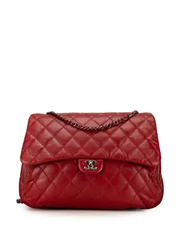 CHANEL Pre-Owned: Серебристая сумка 