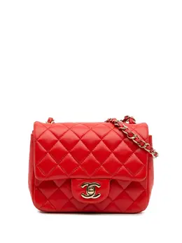 CHANEL Pre-Owned: Красная сумка через плечо 