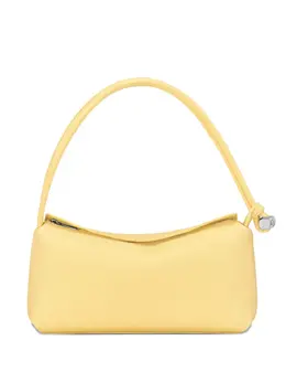 Longchamp: Жёлтая сумка  Roseau